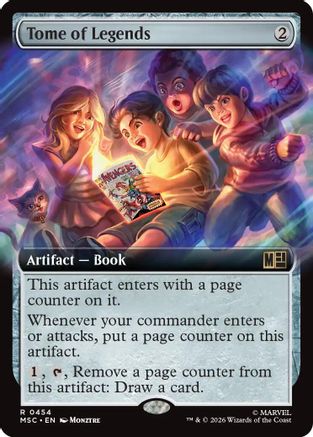 Tome of Legends (Extended Art)  [Commander: Marvel Super Heroes]