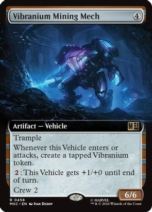 Vibranium Mining Mech (Extended Art)  [Commander: Marvel Super Heroes]