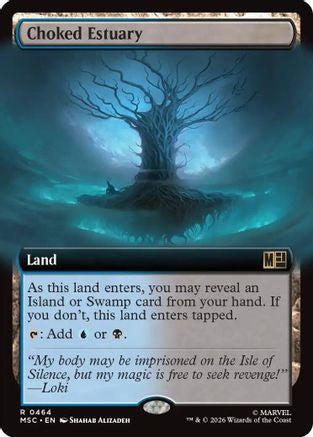 Choked Estuary (Extended Art)  [Commander: Marvel Super Heroes]