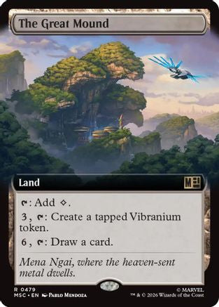 The Great Mound (Extended Art)  [Commander: Marvel Super Heroes] Foil