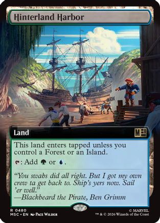 Hinterland Harbor (Extended Art)  [Commander: Marvel Super Heroes]