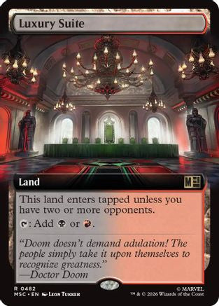 Luxury Suite (Extended Art)  [Commander: Marvel Super Heroes]