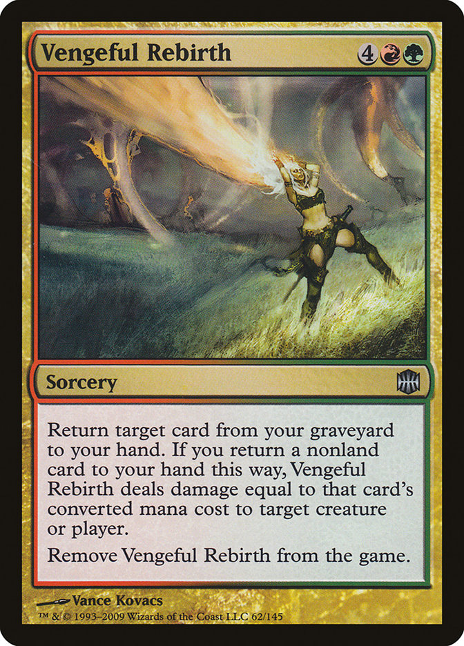 Vengeful Rebirth [Alara Reborn] Foil