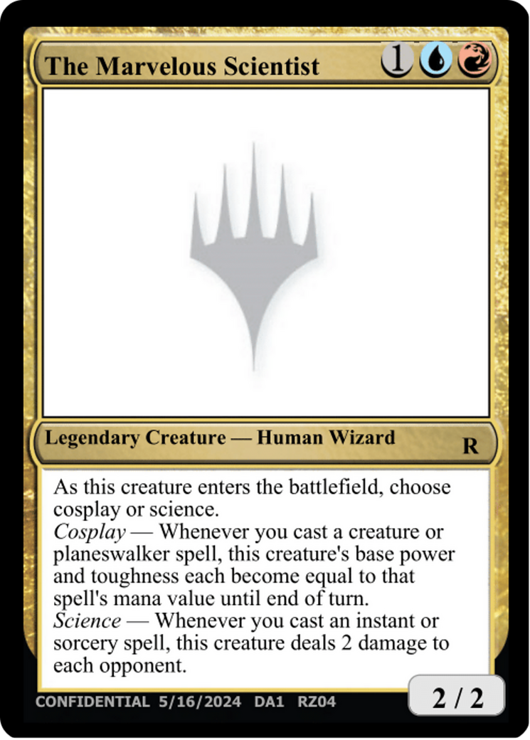 The Marvelous Scientist  [Unknown Event]