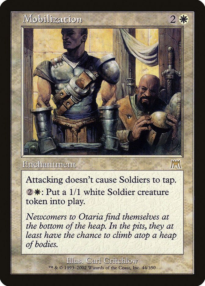 Mobilization [Onslaught] Foil