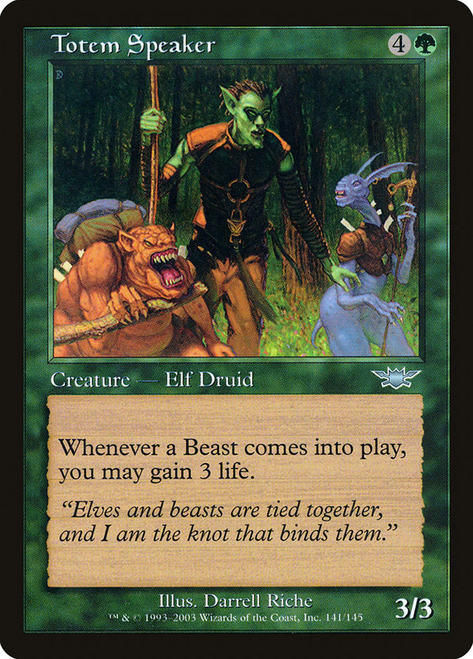 Totem Speaker [Legions] Foil