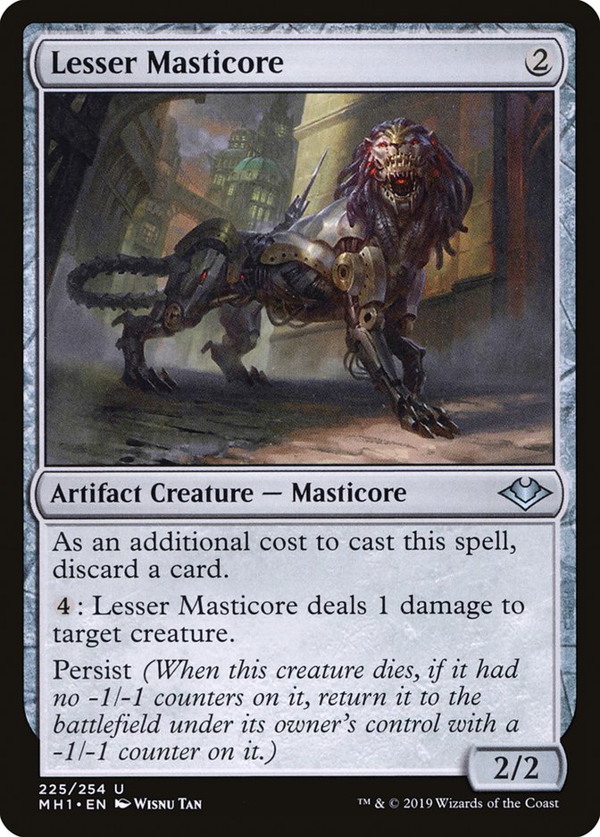 Lesser Masticore [Modern Horizons] Foil