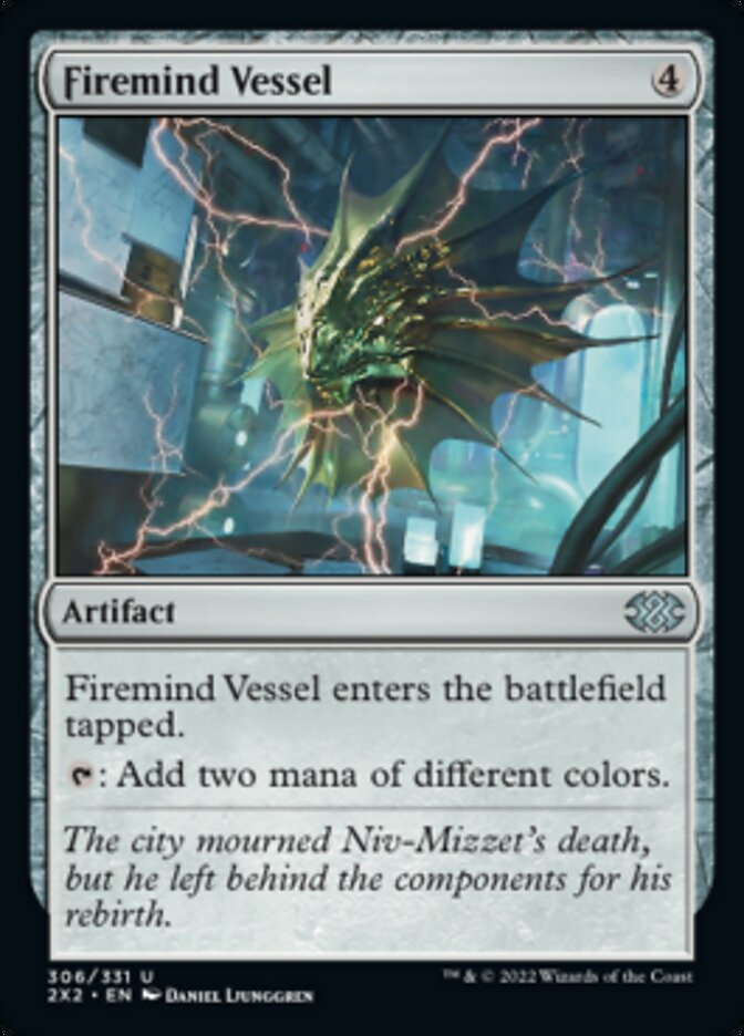 Firemind Vessel [Double Masters 2022] Foil