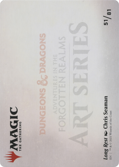 Long Rest // Long Rest  [Adventures in the Forgotten Realms Art Series] (Borderless) Foil