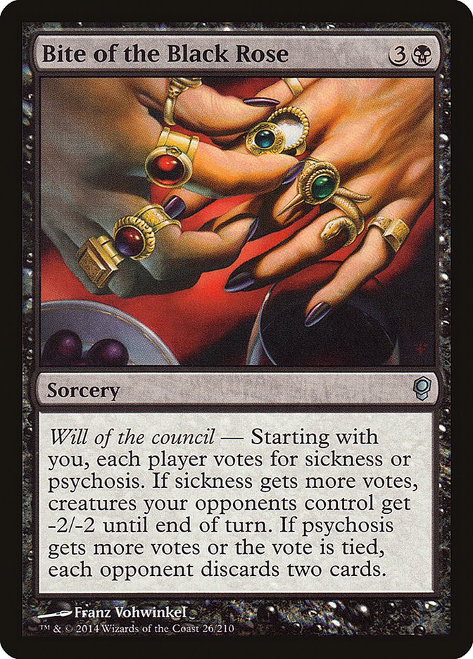 Bite of the Black Rose [Conspiracy] Foil
