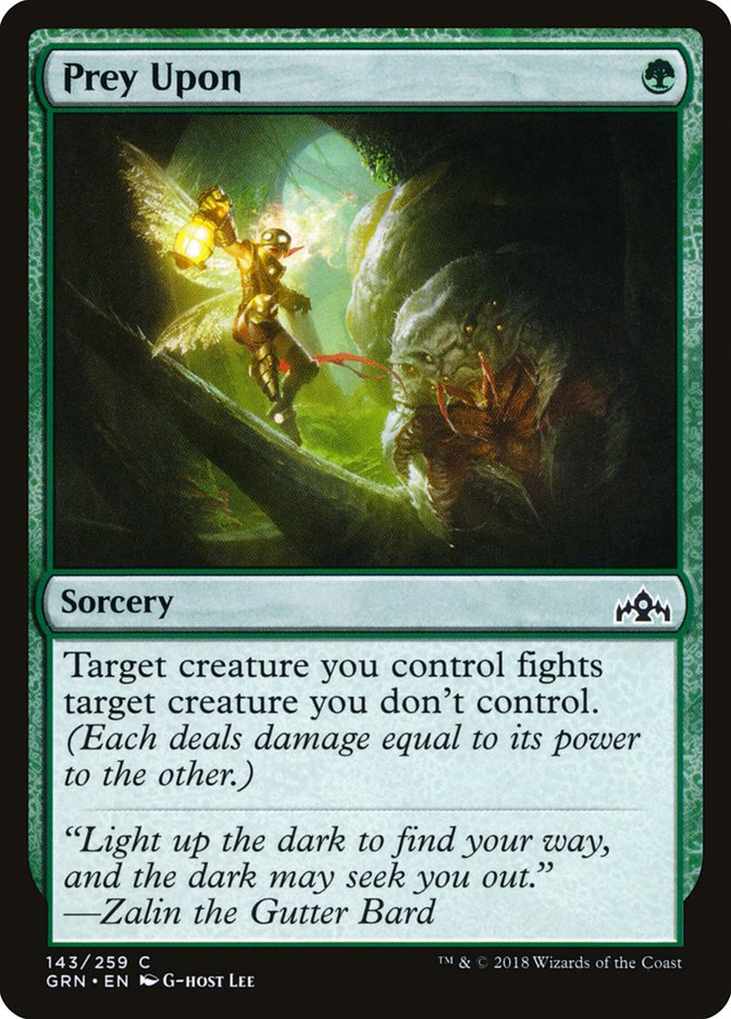 Prey Upon [Guilds of Ravnica] Foil