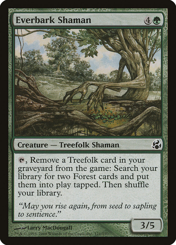 Everbark Shaman [Morningtide] Foil
