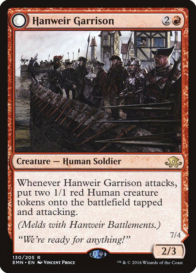 Hanweir Garrison [Eldritch Moon] Foil