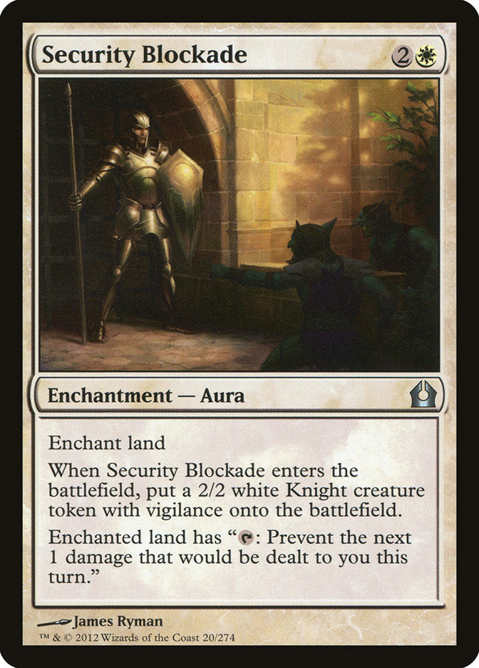 Security Blockade [Return to Ravnica] Foil