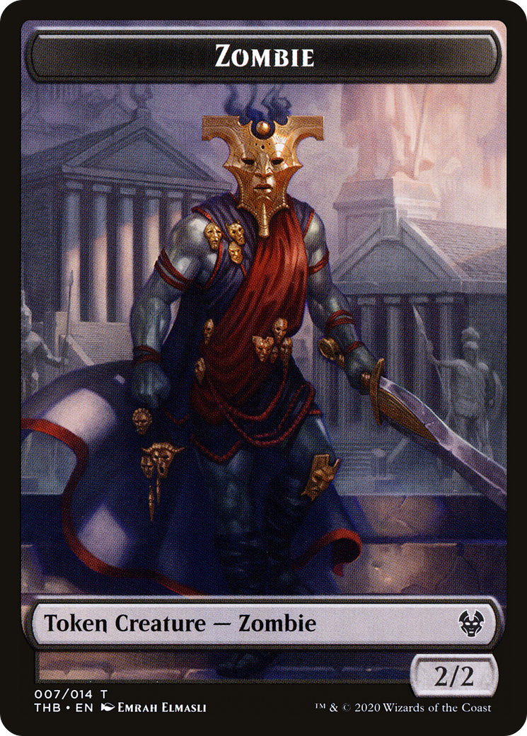 Zombie  [Theros Beyond Death Tokens] Foil