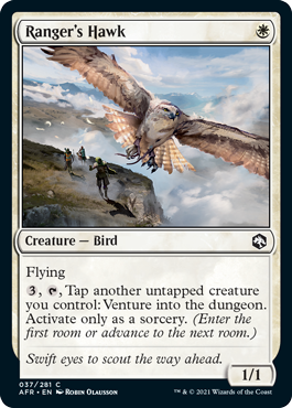 Ranger's Hawk [Dungeons & Dragons: Adventures in the Forgotten Realms] Foil