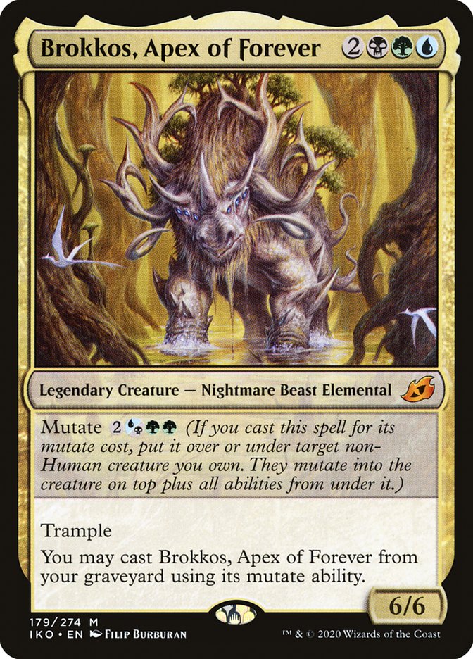 Brokkos, Apex of Forever [Ikoria: Lair of Behemoths] Foil
