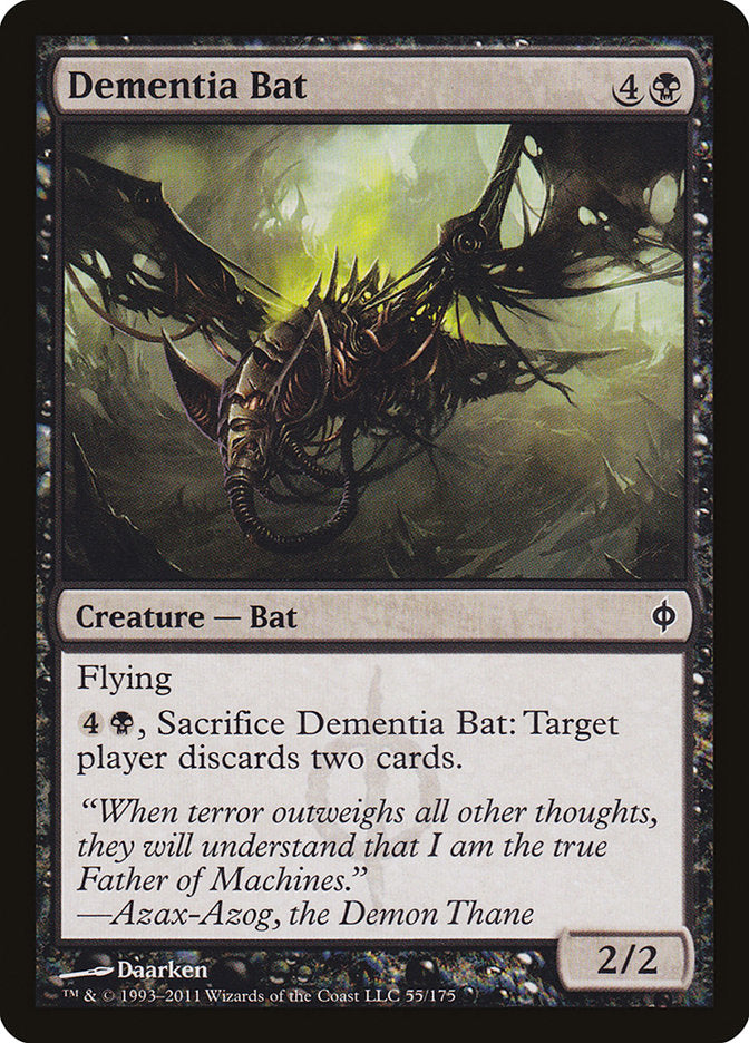 Dementia Bat [New Phyrexia] Foil