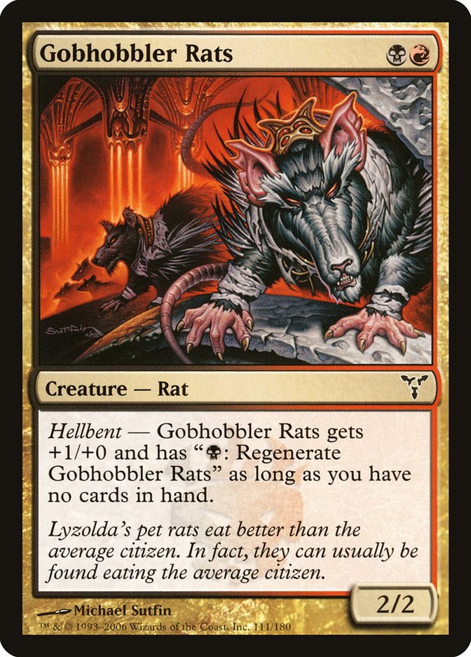 Gobhobbler Rats [Dissension] Foil