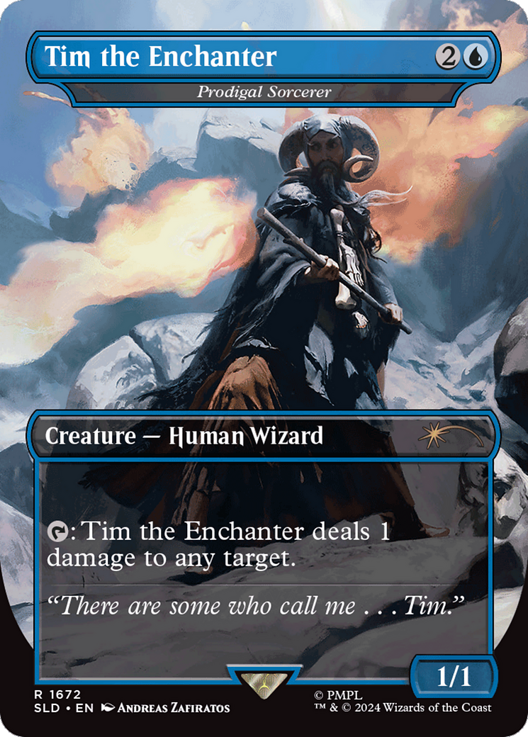 Tim the Enchanter - Prodigal Sorcerer [Secret Lair Drop Series] Foil
