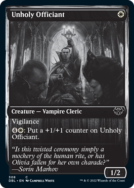 Unholy Officiant [Innistrad: Double Feature] Foil