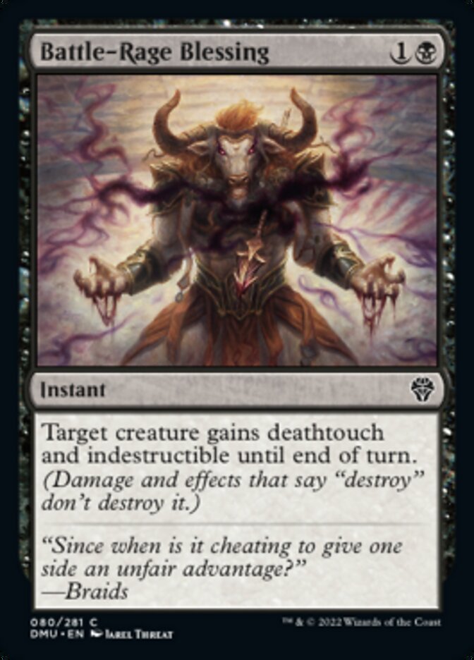 Battle-Rage Blessing [Dominaria United] Foil