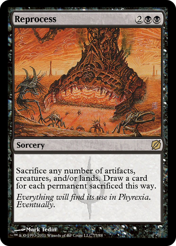 Reprocess  [Duel Decks: Mirrodin Pure vs. New Phyrexia]