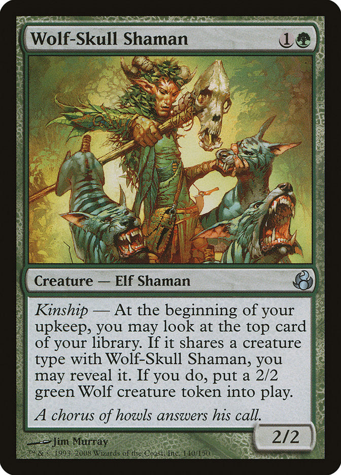 Wolf-Skull Shaman [Morningtide] Foil