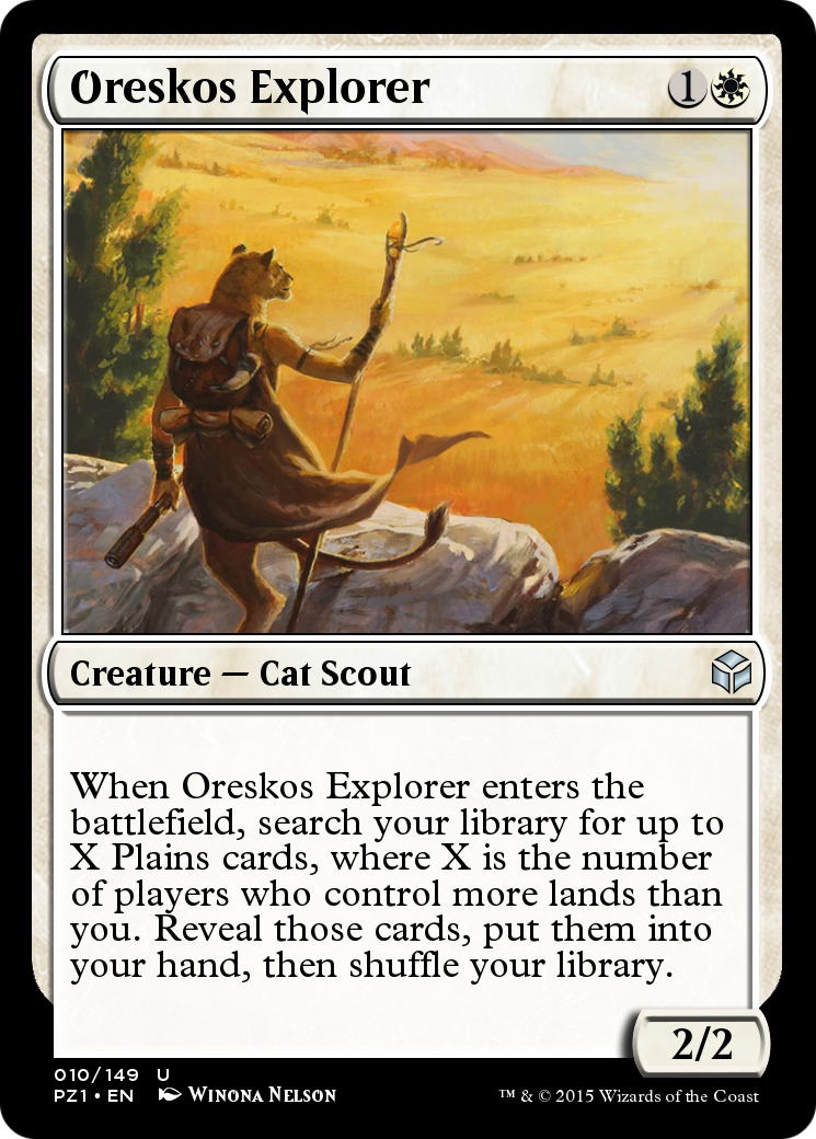 Oreskos Explorer  [Legendary Cube Prize Pack] Foil