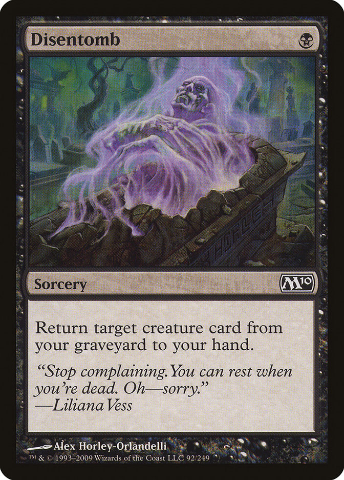 Disentomb [Magic 2010] Foil