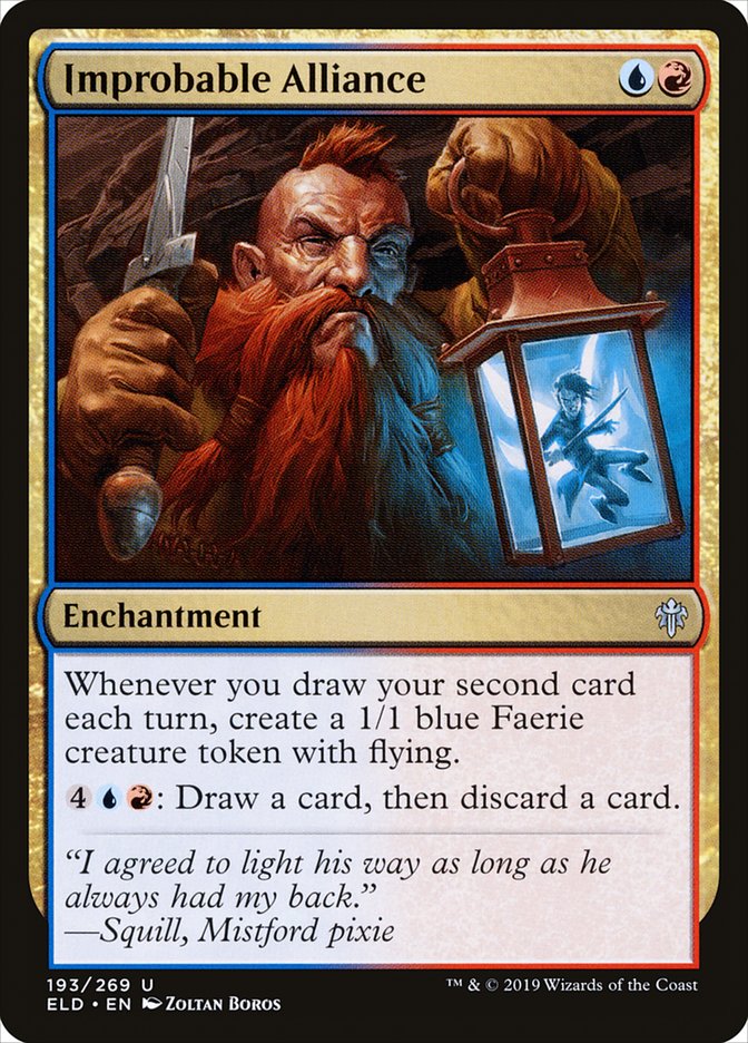 Improbable Alliance [Throne of Eldraine] Foil