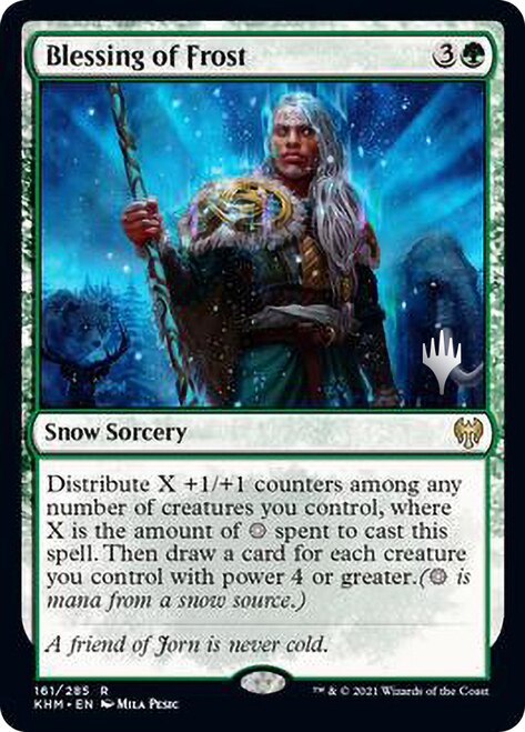 Blessing of Frost (Promo Pack) [Kaldheim Promos] Foil