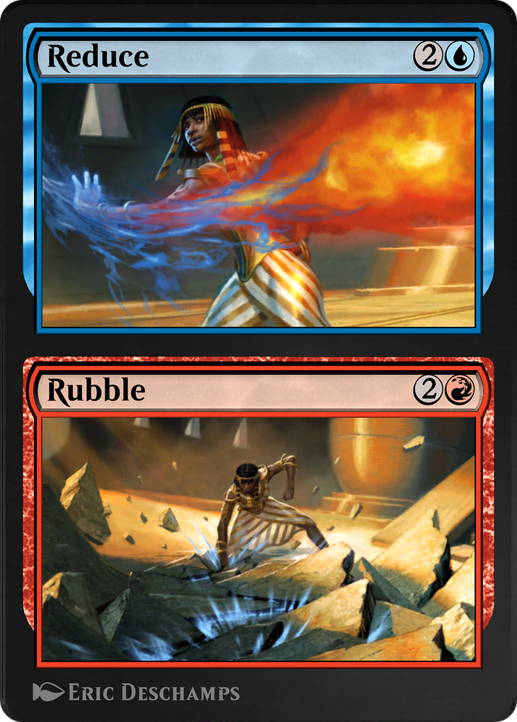 Reduce // Rubble  [Amonkhet Remastered]