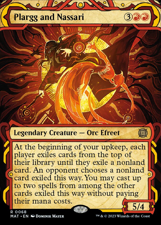 Plargg and Nassari (Showcase) [March of the Machine: The Aftermath] Foil