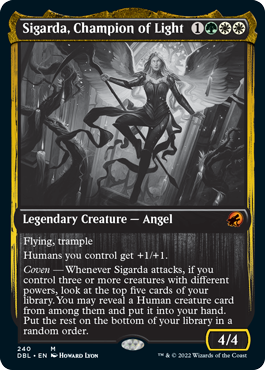 Sigarda, Champion of Light [Innistrad: Double Feature] Foil
