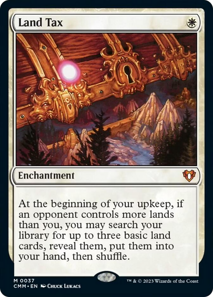 Land Tax [Commander Masters] Foil