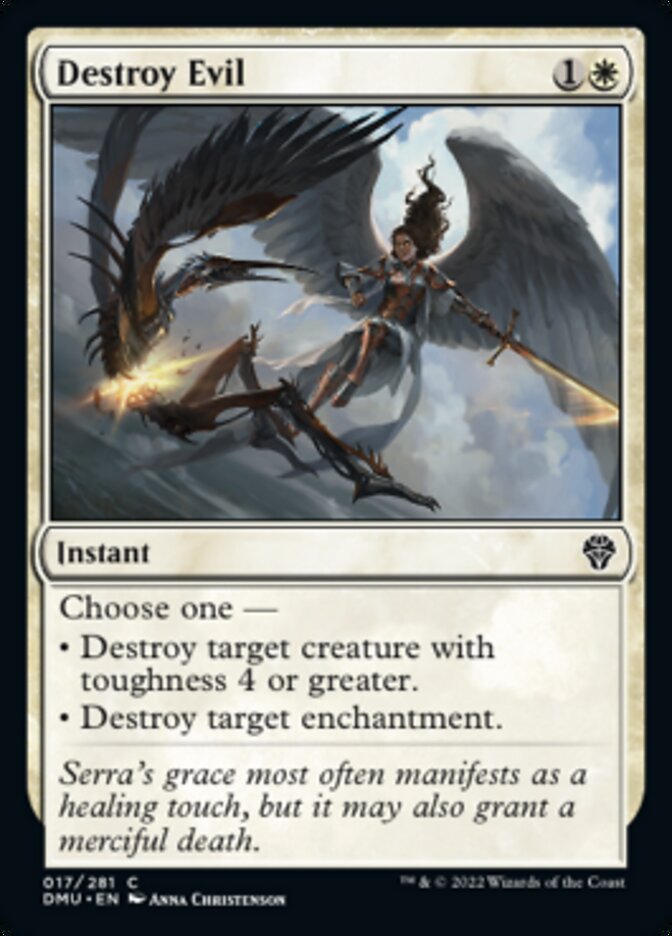 Destroy Evil [Dominaria United] Foil