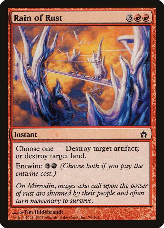 Rain of Rust [Fifth Dawn] Foil