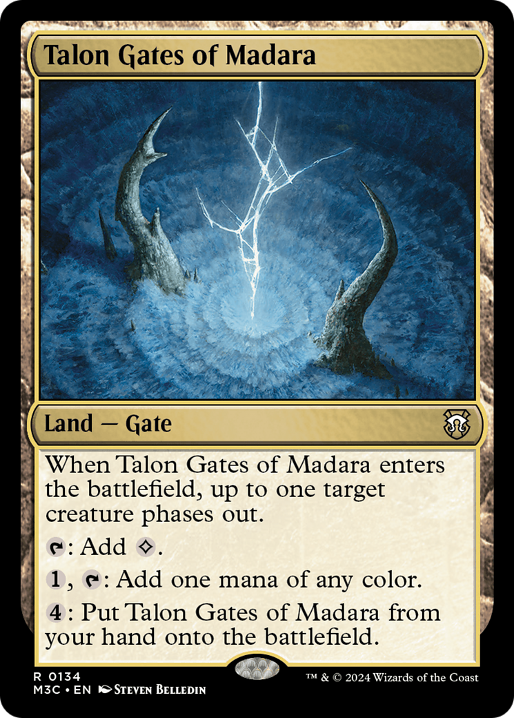 Talon Gates of Madara (Extended Art) [Modern Horizons 3 Commander] Foil