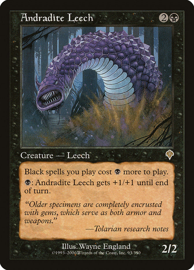Andradite Leech [Invasion] Foil