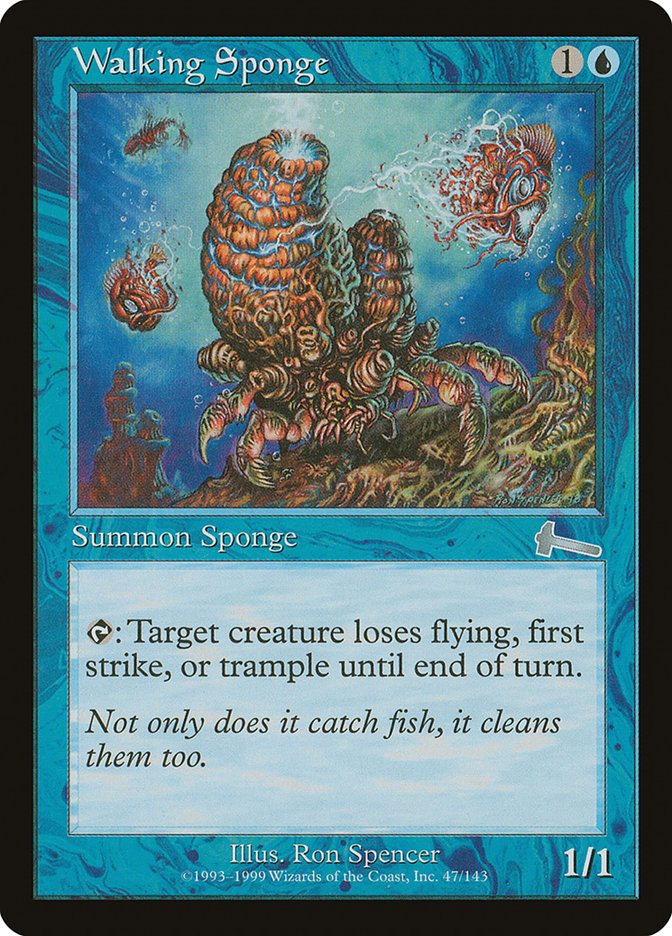 Walking Sponge [Urza's Legacy] Foil