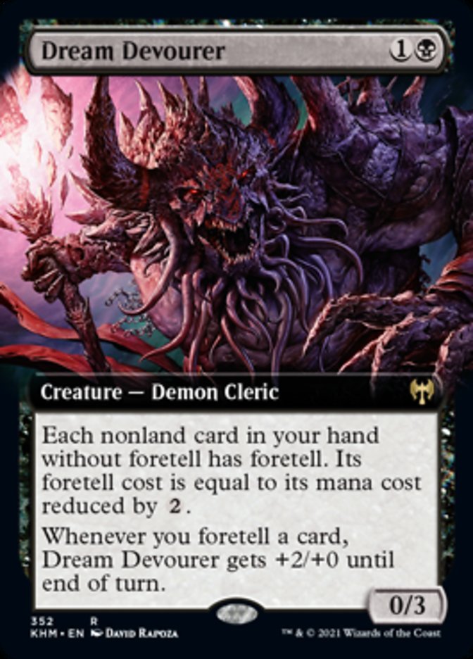Dream Devourer (Extended Art) [Kaldheim] Foil