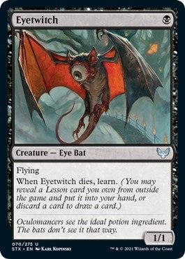 Eyetwitch [Strixhaven: School of Mages] Foil
