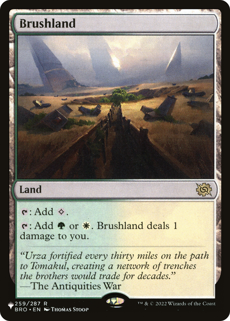 Brushland (BRO)  [The List Reprints]