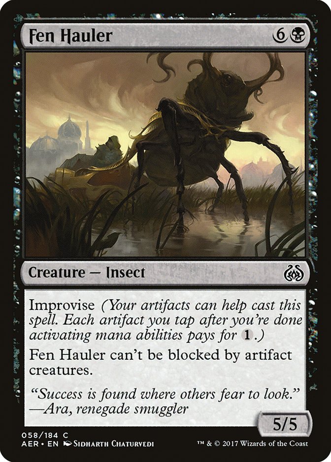 Fen Hauler [Aether Revolt] Foil