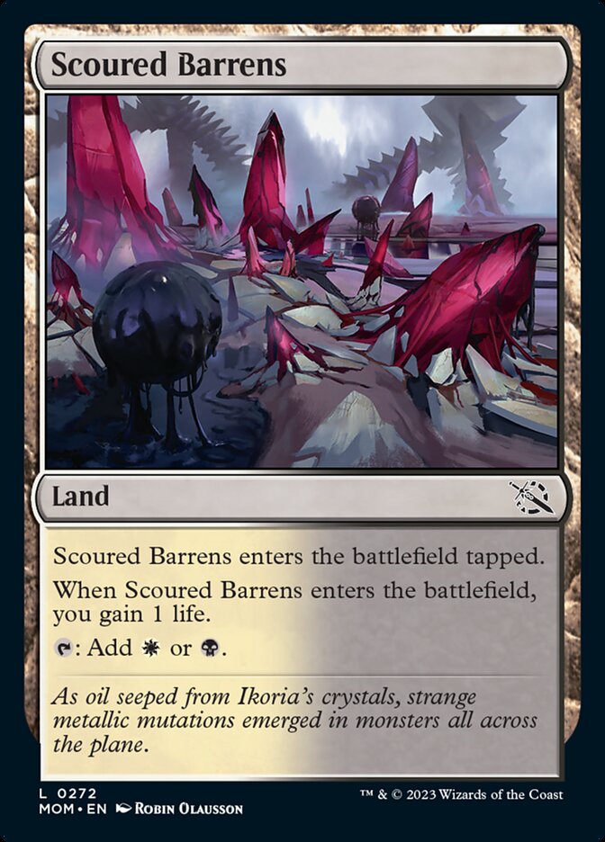 Scoured Barrens [March of the Machine] Foil
