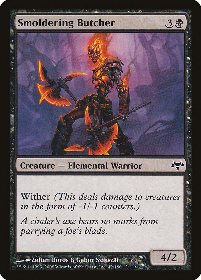 Smoldering Butcher [Eventide] Foil
