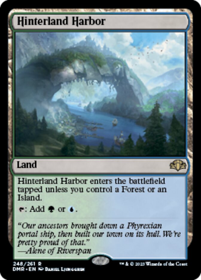Hinterland Harbor [Dominaria Remastered] Foil