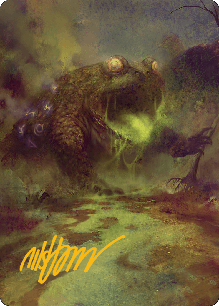 The Gitrog Monster // The Gitrog Monster  [Bloomburrow Art Series] (Borderless) Foil