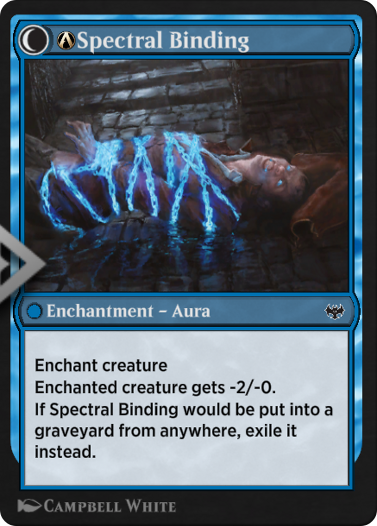 A-Binding Geist // A-Spectral Binding  [Innistrad: Crimson Vow]: (Double Faced Transform)